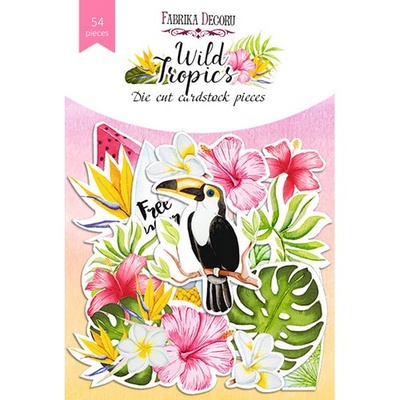 Набір висічок Wild Tropics, 54шт., ТМ Фабрика Декору