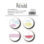 Набір фішок Polkadot - «Приємне літо», 4 фішки