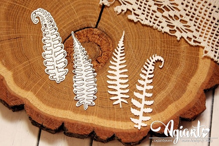 Нож для вырубки от AgiArt - Папоротники