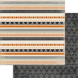 Бумага для скрапбукинга Carta Bella Happy Haunting - Border Strips, двусторонняя, 30х30 см, 1 лист