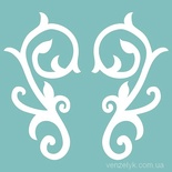 Чипборд від Вензелик - Набір вензелів 18, 68x76 мм, розмір: 68x76 мм