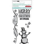 Штампы от  Hampton Art - Cosmo Cricket - Snowman Set