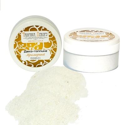 Топпинг мраморный - Фабрика Декора - Первый снег