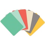 Набор карточек Project Life by Becky Higgins - 4x6 Textured Cardstock Cards - Jade Edition