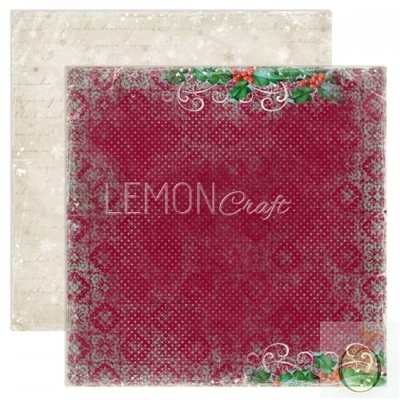 Набор скрапбумаги LemonCraft - Christmas Greetings, 30х30 см, с бонусом
