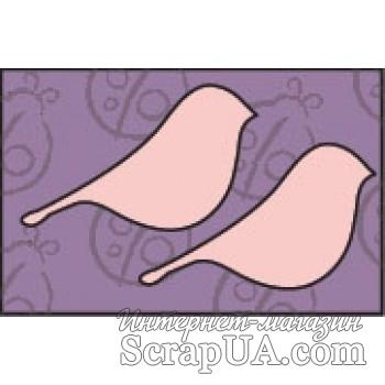 Міні Чипборд. Пташки №2, 2 шт. cb-82