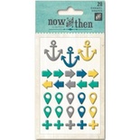 Емалеві прикраси My Mind's Eye - This Week, 28 штук