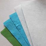 Набір паперу # 04, блакитний, колір білий, зелений, 5 аркушів, формат A4