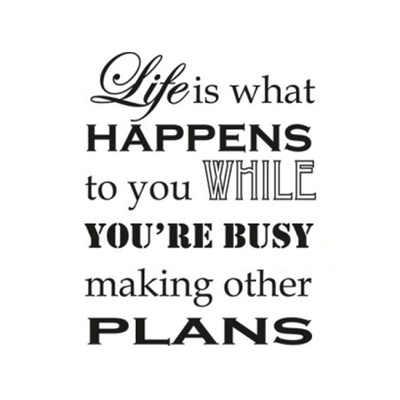 Акриловий штамп Marianne Design - Clear Stamp - Life is what happens