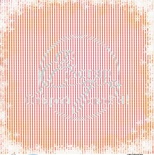 Аркуш скрап-паперу від ScrapEgo - Горобинове намисто - Різдвяна ніч, 30,5х30,5см