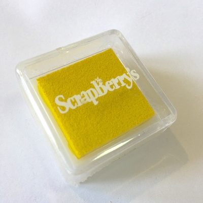 Пигментные чернила 2,5x2,5 см ЖЕЛТЫЕ SCB 21010008