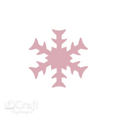 Дірокол фігурний 1,6СМ Сніжинки 2, TM dpCraft (Dalprint)