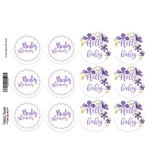 Набір наліпок (стікерів) для журналінгу 1 - 021, ТМ Фабрика Декору