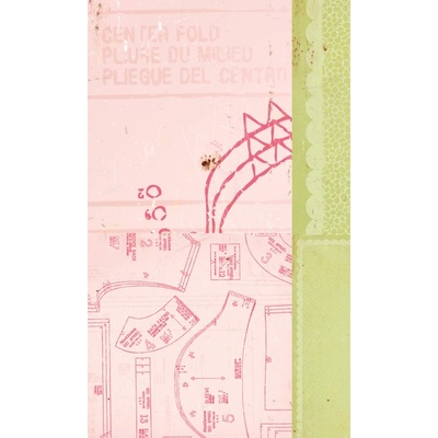 Аркуш скрап-паперу Crate Paper - Pretty Party Party Dress, 30x30 см, двосторонній