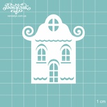 Чипборд від Вензелик - Дом 08, розмір: 52x58 мм