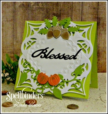 Ніж для вирубки від Spellbinders - Fall Botanical