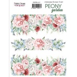 Набір наліпок (стікерів) 3 шт. Peony garden 217, ТМ Фабрика Декору