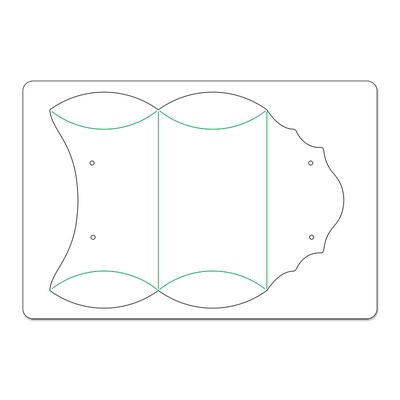 Ніж для вирубки Sizzix - Bigz Die - Fancy Pillow