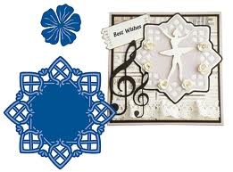 Набір ножів для вирубки Marianne Design Creatables - Doily Square