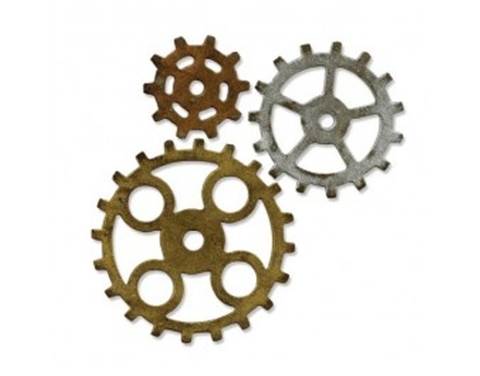 Ножи от Tim Holtz Alterations - Bigz Die - Gadget Gears #2