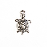 Набір металевих підвісок від ScrapBerryʼs - Морська черепашка, 27x18мм, 10 шт.