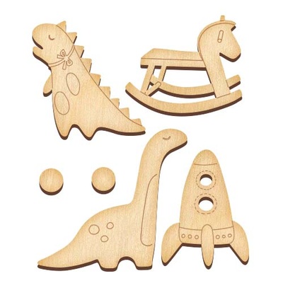 Набір декоративних фішок #526, ТМ Фабрика Декору