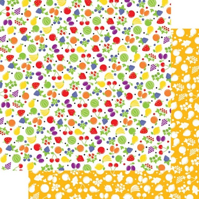 Набор бумаги «Летняя кухня», 30,5х30,5см, 12 листов