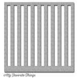 Маска My Favorite Things - Stencil Stripes, 15х15 см