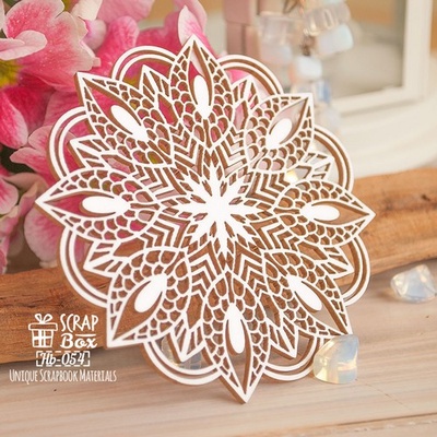 Чипборд ScrapBox - фоновий Серветка невелика Hb-054