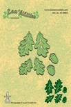Ніж для вирубки від LeCreaDesign - Autumn Leaves cut and embossing die
