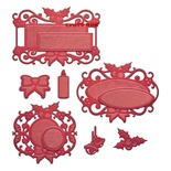 Ножі від Spellbinders — Holly Tags