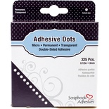 Клеевые капли Scrapbooking Adhesives - Adhesive Dots Permanent, 3 мм, 325 