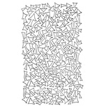 Маска Ranger - Dyan Reaveley - Dylusions - Stensils - Arrows Small, 13x20 см