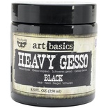 Ґрунт універсальний від Prima, колір чорний, Finnabair Art Basics Heavy Gesso 8.5oz, 250 мл