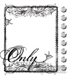 Силіконовий штамп від компанії Prima - Only