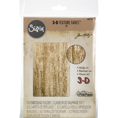 Папка для тиснения Sizzix - Sizzix 3D Texture Fades Embossing Folder By Tim Holtz