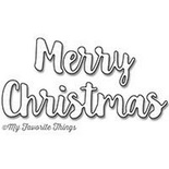 Ніж для вирубки My Favorite Things - Merry Christmas Die-namics