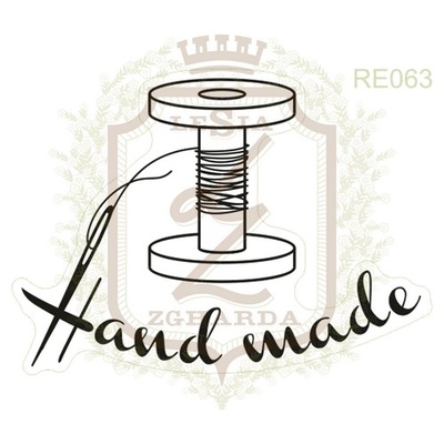 Акриловый штамп Lesia Zgharda RE063 Катушка, 4,3*3,1 см.