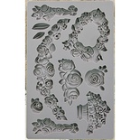 Молды силиконовые  от Prima - Iron Orchid Designs Vintage Art Decor Mould -  Fleur