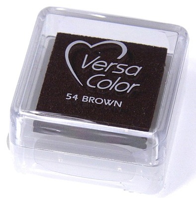 Пигментные чернила Tsukineko - VersaColor Small Pads Brown