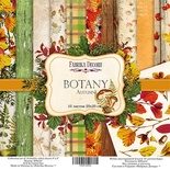 Набор скрапбумаги Botany autumn, 20x20см, Фабрика Декора