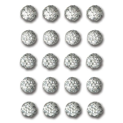 Украшения Queen & Co - Twinkle Goosebumps - Clear, 20 штук