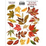 Набір наліпок (стікерів) 22 шт. Autumn botanical diary 224, ТМ Фабрика Декору.