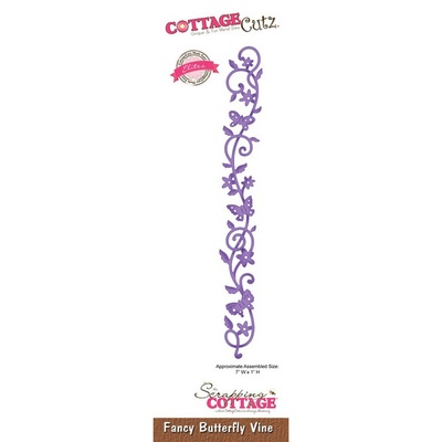Ніж для вирубки CottageCutz - Fancy Butterfly Vine (Elites)