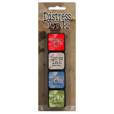 Набір штемпельних подушок Ranger - Distress Mini Ink Kit - Kit 5