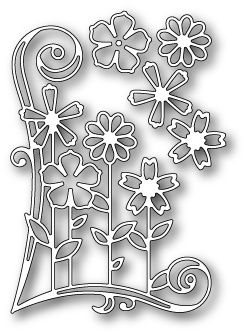 Ніж для вирубки від Poppystamps - Garden Bouquet