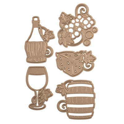 Нож для вырубки от Spellbinders - Wine Charms