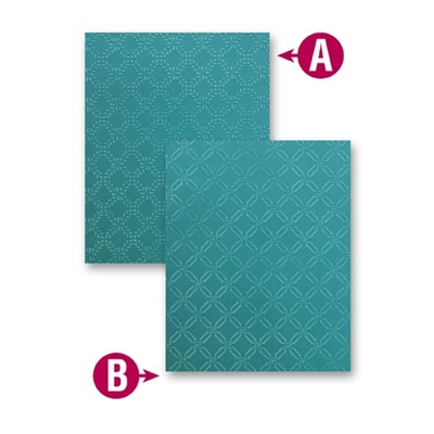 Большие папки для тиснения от Spellbinders - Garden Lattice, 21х30 см