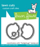 Ножи от Lawn Fawn - Lawn Cuts Custom Craft Die - Hedgehugs - Ежики