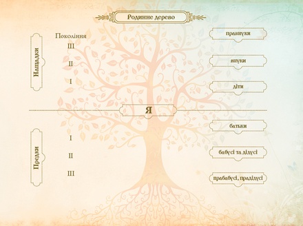 Книга "Книга мого роду (зелена)". Арт. 00056956